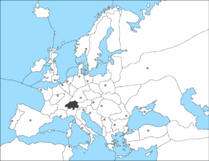 Custom map of Europe based on the classic board of Diplomacy (Avalon Hill).