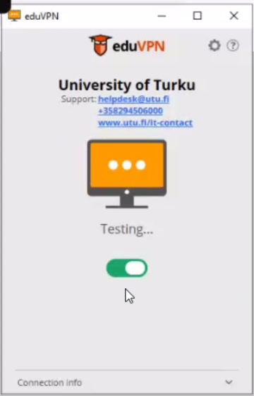 Testikäytössä eduVPN-palvelu