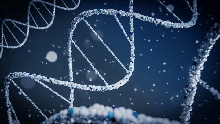 Graafinen kuva DNA:sta.