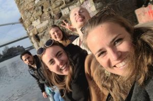 Group of exchange students in Maastricht