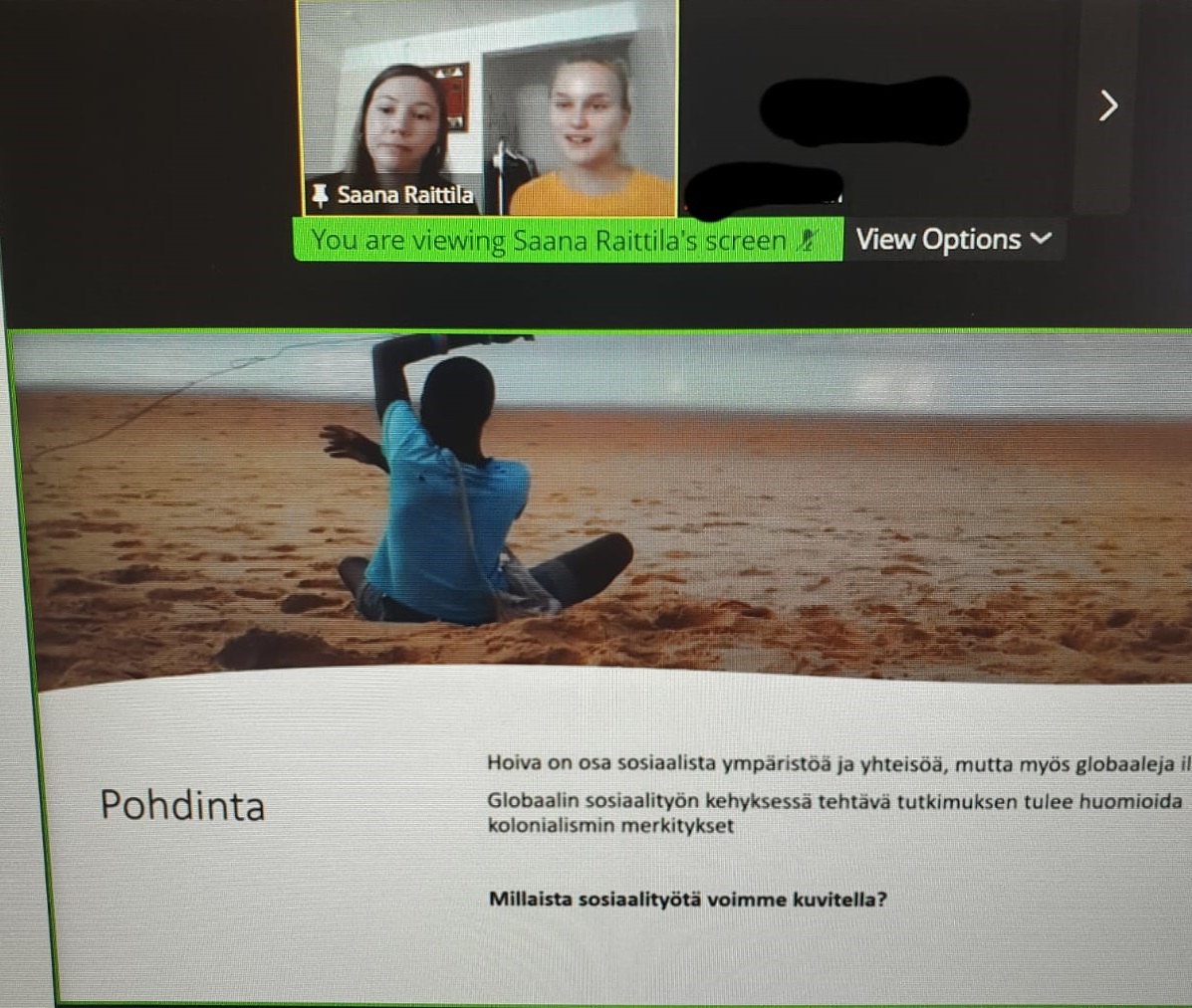 Satu Ranta Saana Raittila-Salo, Elina Laine ja Satu Ranta-Tyrkkö esittelivät ...