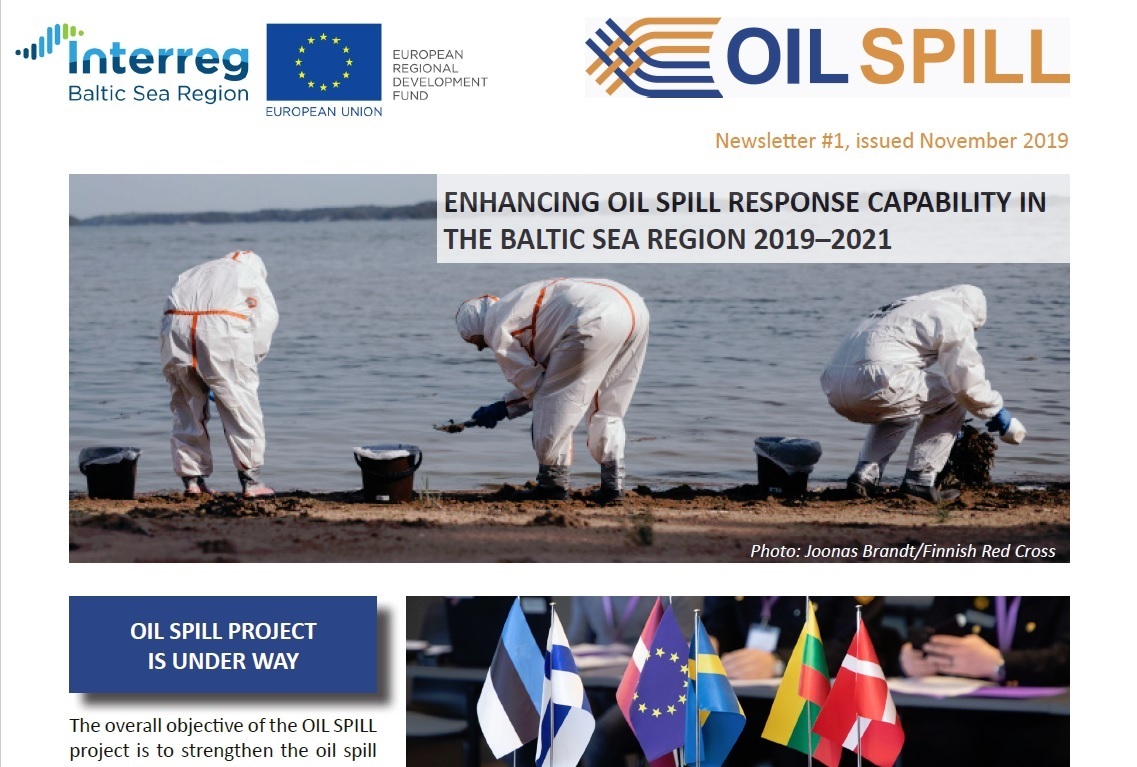 The First OIL SPILL Newsletter OIL SPILL Project
