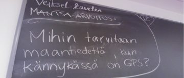Ammattina maantieteilijä