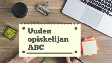 Uuden opiskelijan ABC