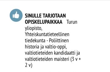 ”Ei sulla voi olla lukihäiriötä, kun noin hyvin pärjäät koulussa…”- kolme yleisintä harhaluuloa oppimisvaikeuksista ja yliopisto-opiskelusta