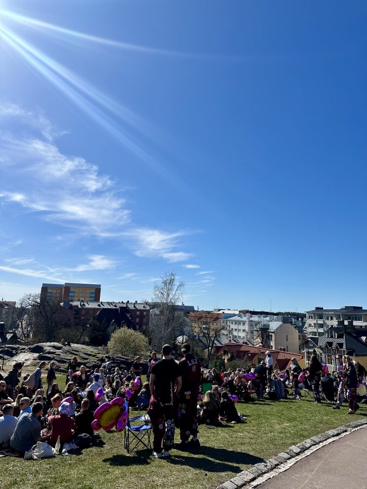 Oikkarin elämää Turun yliopistossa.