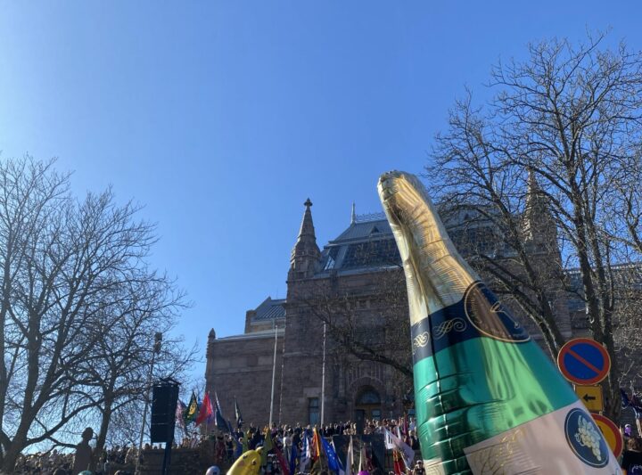 Vappu on merkki lukuvuoden päätöksestä.