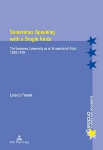 Lorenzo Ferrari: Sometimes Speaking with a Single Voice