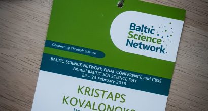 Kristaps as a guest speaker on a scientific conference, University of Turku, student ambassador,