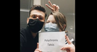 Polychronis Tatsis met a local Finn in the Friendship Programme