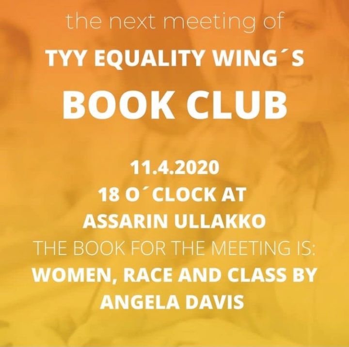 TYY Equality Wing's Book Club invitation