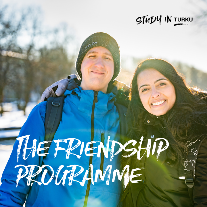 Ad of the Friendship Programme organized by Study in Turku