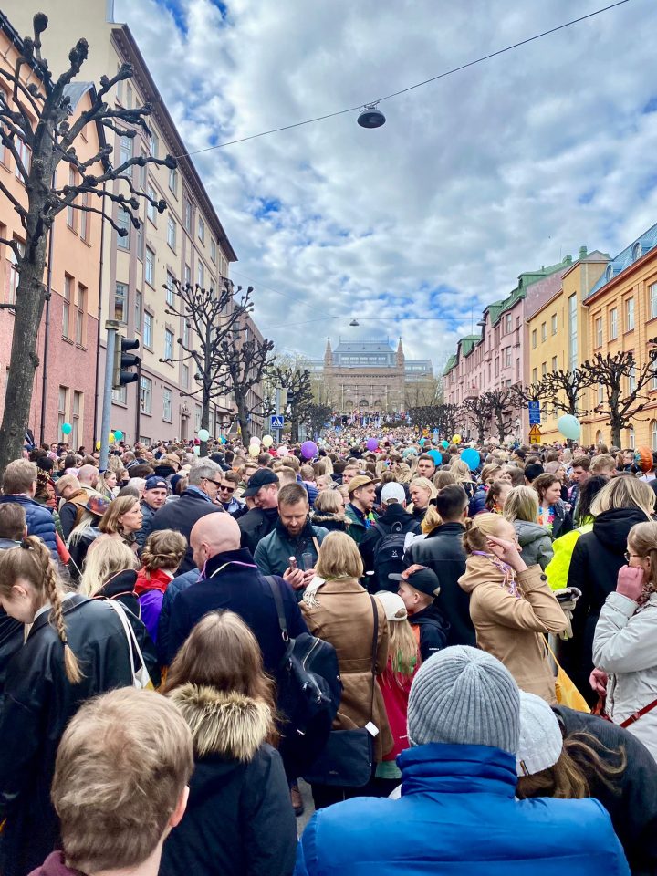 Spring in Turku brings people together to spend Vappu