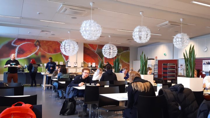 Unica Galilei student restaurant in Turku