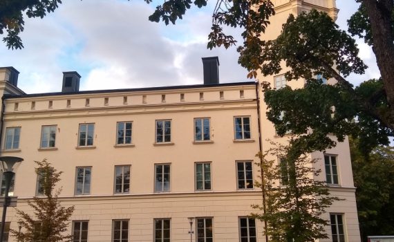 Uppsalan yliopiston historian laitos Engelska parkenissa.