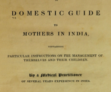 Lääketiede ja äitiys koloniaalisessa Intiassa