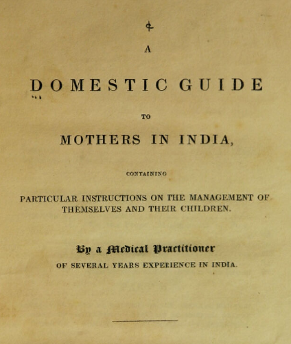 Lääketiede ja äitiys koloniaalisessa Intiassa