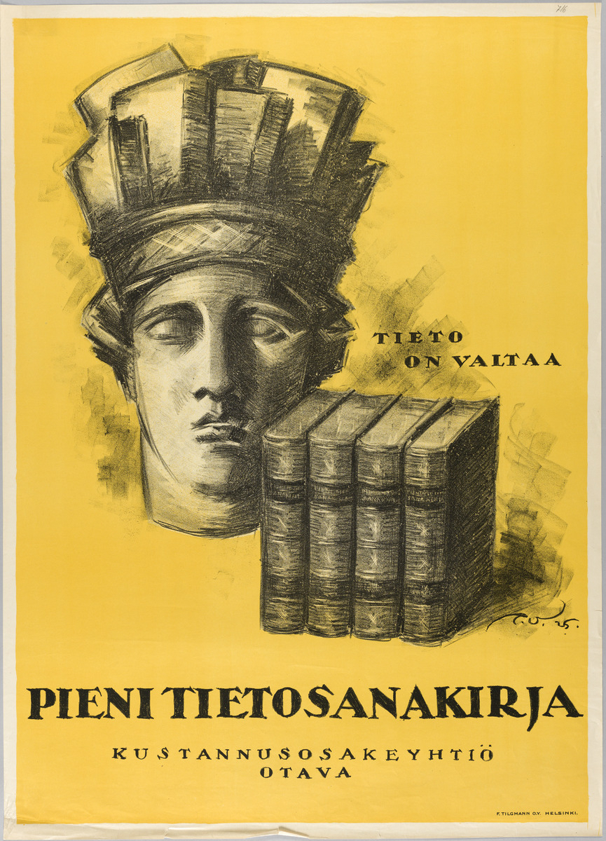 Artikkelipyyntö: Tietosanakirjat 1900-luvun Suomessa