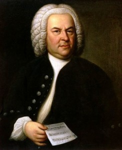 Johann Sebastian Bach. Maalaus on Elias Gottlob Haussmann maalaama vuodelta 1746.